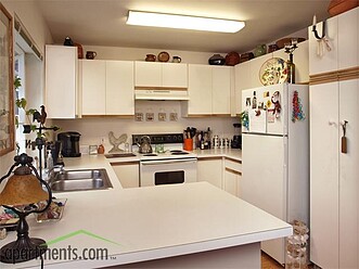 Upstairs rambler kitchen